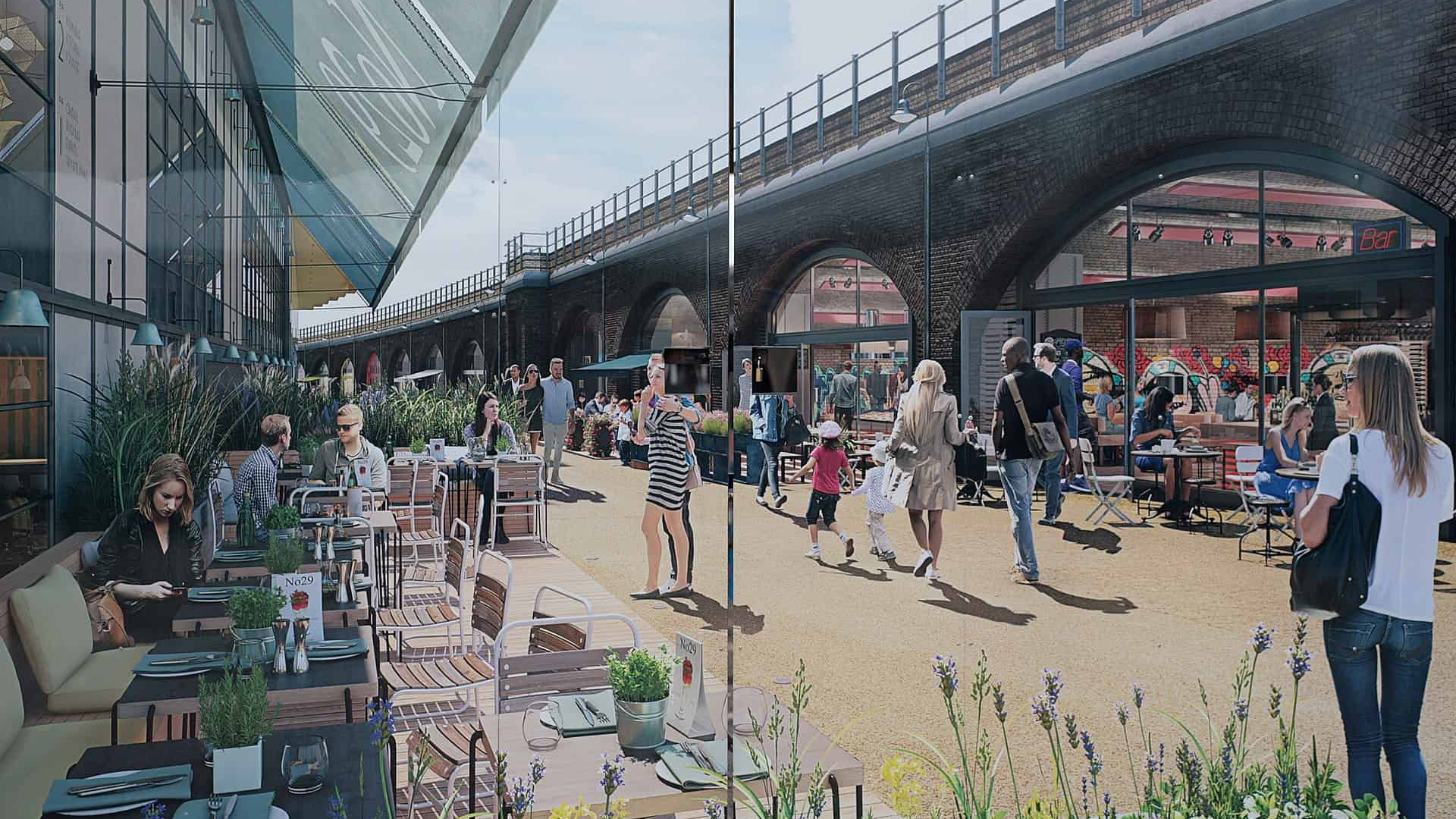 Property marketing hoardings